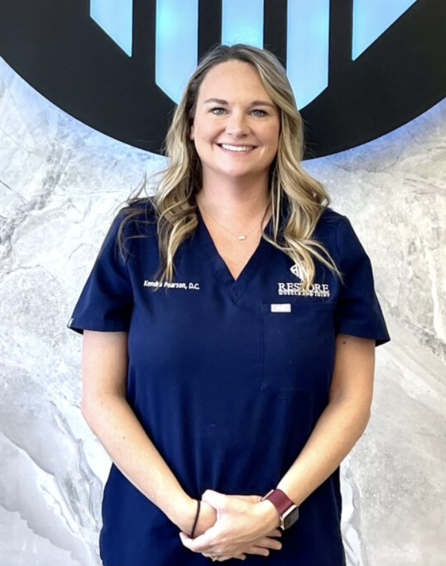 Dr. Kendra Pearson, DC, founder of Restore Muscle and Joint